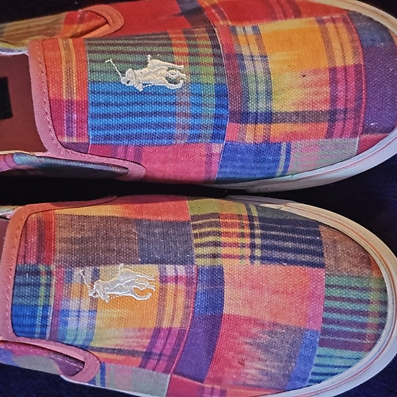 VINTAGE SLIP ON POLO TENNIS SHOES - Picture 7 of 8